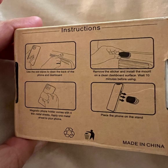 NIYEVN only 1 pack Magnetic Phone Holder [360°Rotation] Car Mount Magnet - Picture 8 of 8